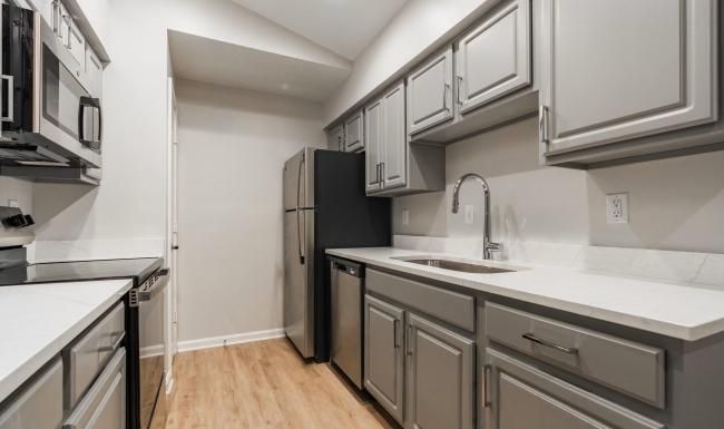 galley style kitchen